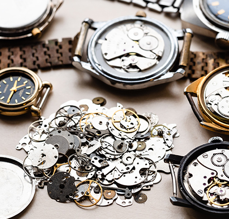時計部品の販売